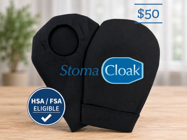 StomaCloak ostomy pouch cover